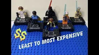 Lego Star Wars 20th Anniversary Minifigures Cheapest to Most Expensive