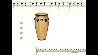 Percussions collège exercice solfège rythmique 1 (correction)