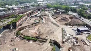 Mayfield Manchester &ndash; Flyover 07/06/2021