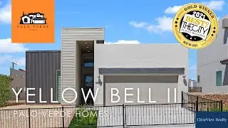 Yellow Bell II Contemporary Home Tour by Palo Verde Homes - Voted Best Builder in El Paso, TX