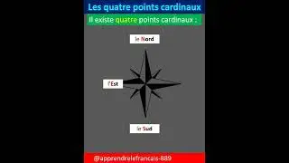 Les quatre points cardinaux #shorts