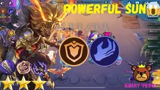 MAGIC CHESS GOGO!!! Powerful Sun😱😱😱 6 Defender + 4 Summoner 😎😎😎