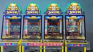 Test your reflexes & win BIG with our Coin Pusher Redemption Game! 🌟 #b2b #factory #arcadegames