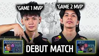 INSTANT UPGRADE! ANDORYUUU AND UK1R DEBUT IN MPL ID | NAVI SWEEPS ALTER EGO