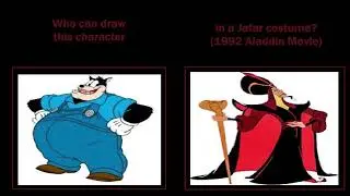 Who Can Draw Peg Leg Pete In A Jafar Costume? Disney Cartoon Character Request