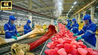 Inside the Candy Factory &mdash; From Animal Bones to Candy | Full Process