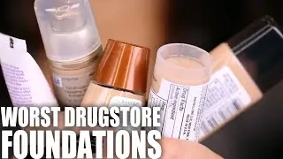 WORST DRUGSTORE FOUNDATIONS