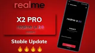 Realme X2 pro Android 11 Stable update realeased with June security updates.