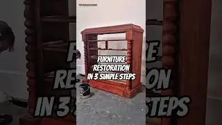 3 Simple Steps to Turn Old Furniture Into a Luxury Piece | Satisfying Furniture Restoration