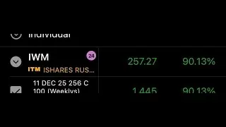 90% in 10 minutes trading $IWM: Strategy breakdown