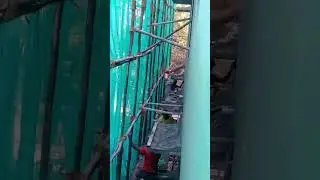 External plastering work at chennai project