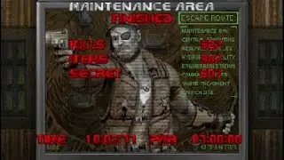 DOOM 1993 | Double Impact | E1M1 Maintenance area