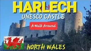 HARLECH ~ UNESCO Castle and  SSSI Beach on WALES COAST PATH. Learn Welsh + Welsh  History With Anna