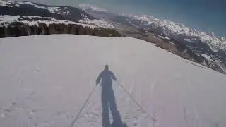 Abfahrt vom Aberg nach Hintermoos