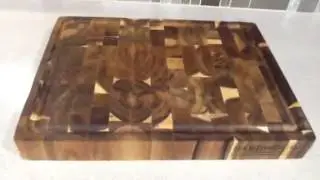 Hardwood Chef Thick Acacia Wood Butcher Block Review, Beautiful, functional, and versatile cutting b