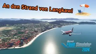 MSFS 2024 auf XBox S - Inibuilds A320neo - AirAsia 6318 - Kuala Lumpur ✈️ Langkawi (WMKK-WMKL)