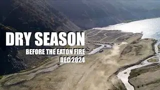 San Gabriel Mountains and HOV area Aerial Footage 2024.12.30
