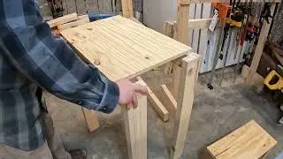 Simple and Solid Bandsaw Bench - Part 2
