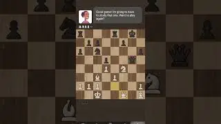 I play against isabel(1600 Elo chess. com bot)