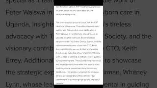 XRP Healthcare Magazine Issue 3: Featuring Peter Waiswa & Latest Healthcare Advancements - Video
