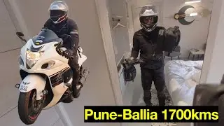 Pune to ballia on Hayabusa