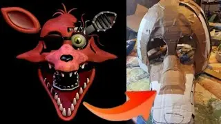 Withered Foxy Mask Tutorial Part 1