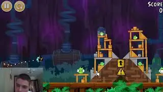Прохожу Angry Birds Classic -- Свинячий Звиздец