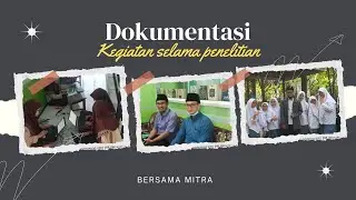 VIDEO KEGIATAN PENELITIAN DI MA DARUL ULUM 2025