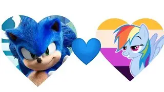 Sonic x Rainbow Dash 🦔⚡🌈💙 (No Lo Sabes) 