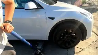 How to fix curb rash on a Model Y
