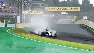F1 2017 WORLD RECORD Lap at Wet Interlagos - Brazil 1:18.564