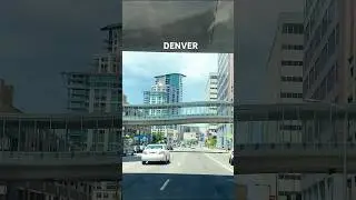 Downtown Denver, Colorado #denver #usashorts #denvercolorado #colorado #co #driving #america