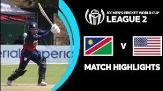 Match Highlights | Namibia v USA | CWC League 2