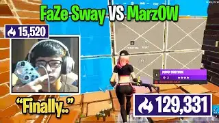 FaZe Sway vs HUMBLE Pro with 130,000 Arena Points Finally Happened (Fortnite)