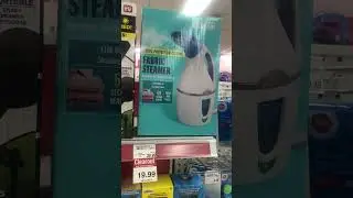 CORDLESS STEAMER FOR $20 AT SHOPPER'S DRUG MART
