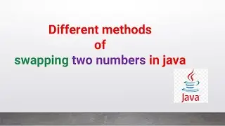 different methods of swapping two numbers in java #swapping #numbers #java #coding