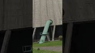 Natural draft cooling tower in NTPC #powerplant #gate #shorts #viral