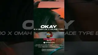 Davido x Omah lay x Yg Marley x Oxlade Type afrobeat x amapiano Instrumental beat ( OKAY ) #afrobeat