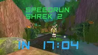 Shrek 2 Any% Speedrun In 17:04.813 [Raw Footage, starts at 0:29]