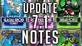 Update 7.1 Notes | Skullgirls Mobile con Drexo