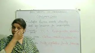 CONSUMER GOODS AND CAPITAL GOODS