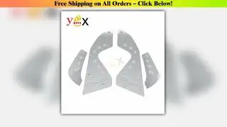 T-MAX500 08-11 Motorcycle CNC Front Footrest Foot Ped Pad Pedal Plate Skidproof Mat Trim Decal For