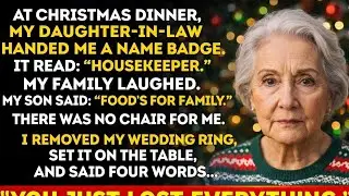 My Son Let Them Humiliate Me at Christmas &mdash; What I Did Next Shocked the Whole Family #revengestory 