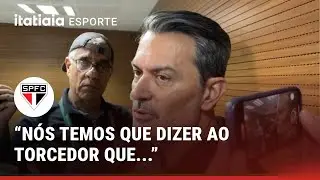 RUI COSTA, DIRETOR DO S&Atilde;O PAULO, FAZ FORTES DECLARA&Ccedil;&Otilde;ES AP&Oacute;S DERROTA VEXAT&Oacute;RIA DO CLUBE