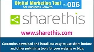 Digital Marketing Tool for Business Growth [006] | ShareThis - Free share buttons