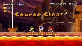 New Super Mario Bros. U - Story Part 8 - 3 Player