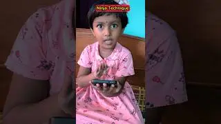 Titir Mobile📱Neoyar Ninja Technique 🍓🤣 #shorts #shortvideo #funnyvideo #comedy #trishikarimpa