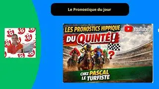 Pronostic pour le quint&eacute; du jour du VENDREDI 20 F&Eacute;VRIER R&eacute;union 1 course 8 A PARIS VINCENNES