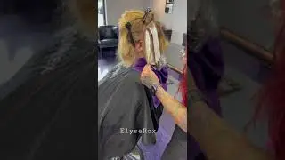 Hair transformation before and after hair balayage hand painted hair haircolor hair