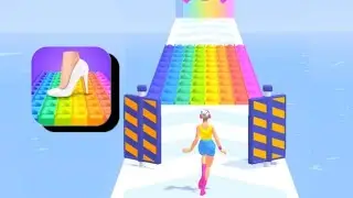 Fidget Run 👠 - All Levels Gameplay (iOS & Android) Part 2